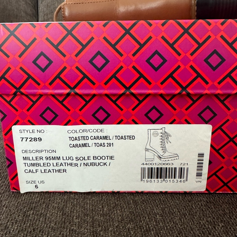 Tory Burch Miller 95MM Lug Sole Bootie